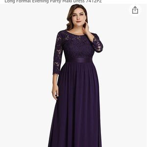 Ever Pretty. Dress is size 20.